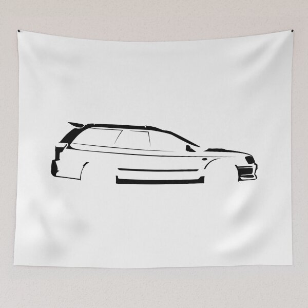 Item preview, Legacy BP5 GT Spec B (2003) Minimalist Car Silhouette (Black) designed and sold by FearnCreative.