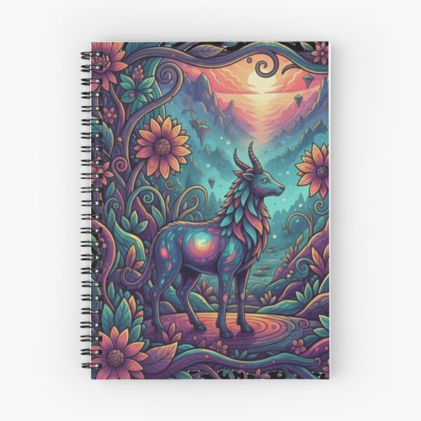 Item preview, Ethereal Forest Spirit Mystical Neon Woodland Art designed and sold by MartinxMarie.