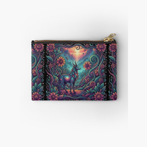 Item preview, Ethereal Forest Spirit Mystical Neon Woodland Art designed and sold by MartinxMarie.