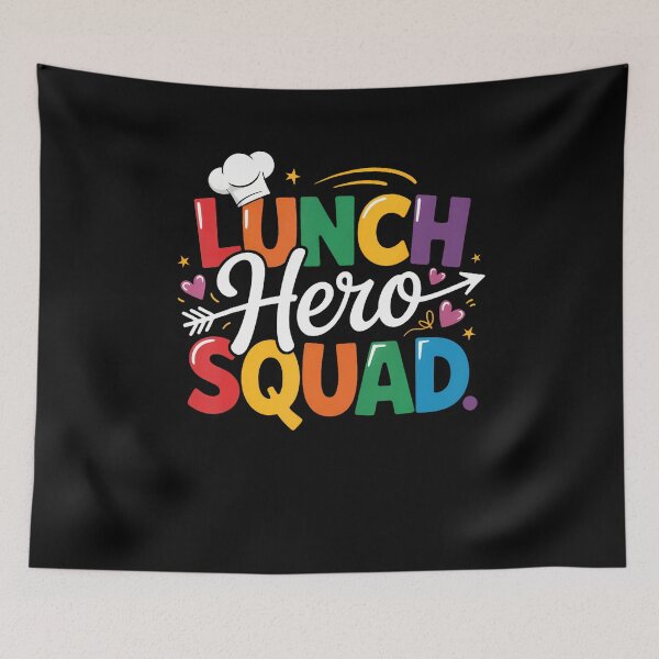 Item preview, School Lunch Hero Squad Cafeteria Workers Crew Lady designed and sold by DianaEsther1.
