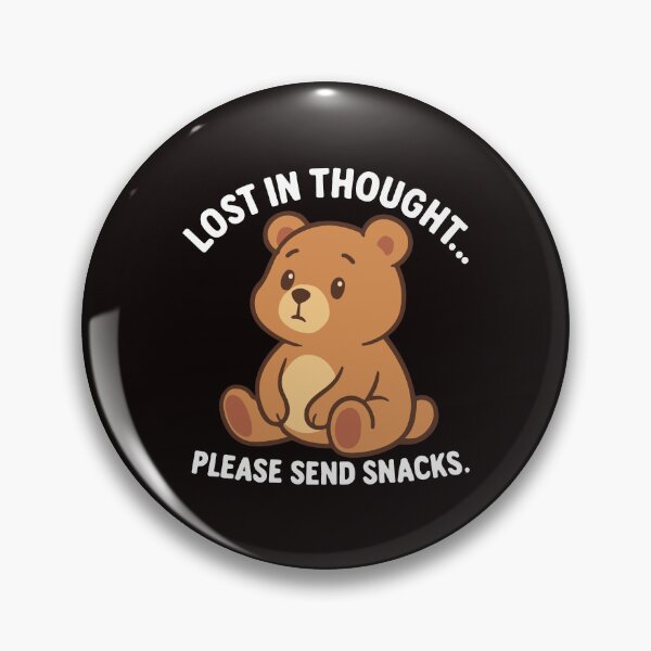 Item preview, Lost in thought please send snacks designed and sold by AngryDuckShopTM.
