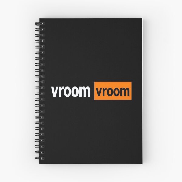 Item preview, Vroom Vroom Engine Sound Graphic – Sleek Automotive Typography for Motorsport Fans & Urban Style designed and sold by Bright Nest Studio.