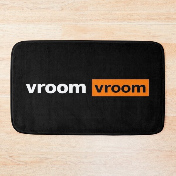 Item preview, Vroom Vroom Engine Sound Graphic – Sleek Automotive Typography for Motorsport Fans & Urban Style designed and sold by Bright Nest Studio.