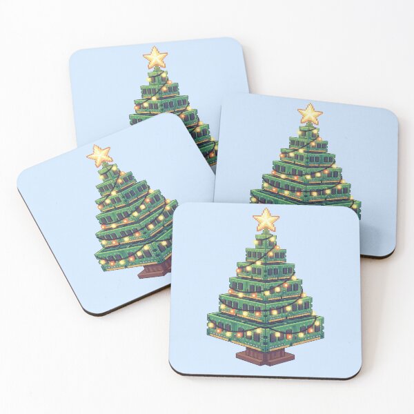 Item preview, Pixel RAM Christmas Tree – Tech Holiday Geek Gift designed and sold by MuseAI.