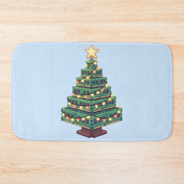 Item preview, Pixel RAM Christmas Tree – Tech Holiday Geek Gift designed and sold by MuseAI.