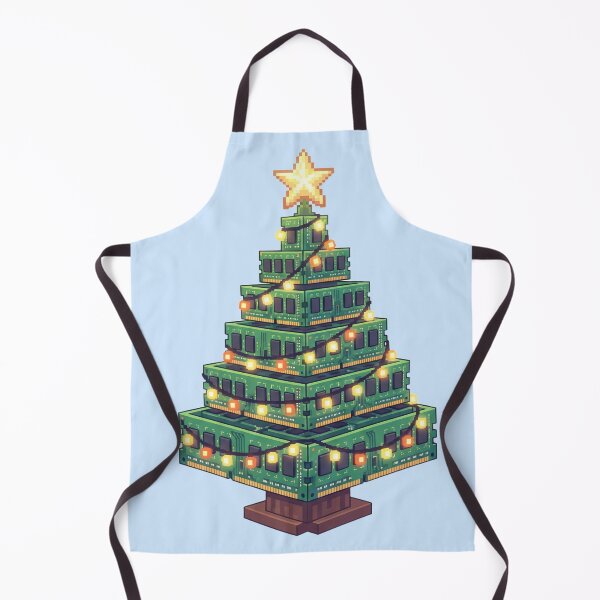 Item preview, Pixel RAM Christmas Tree – Tech Holiday Geek Gift designed and sold by MuseAI.