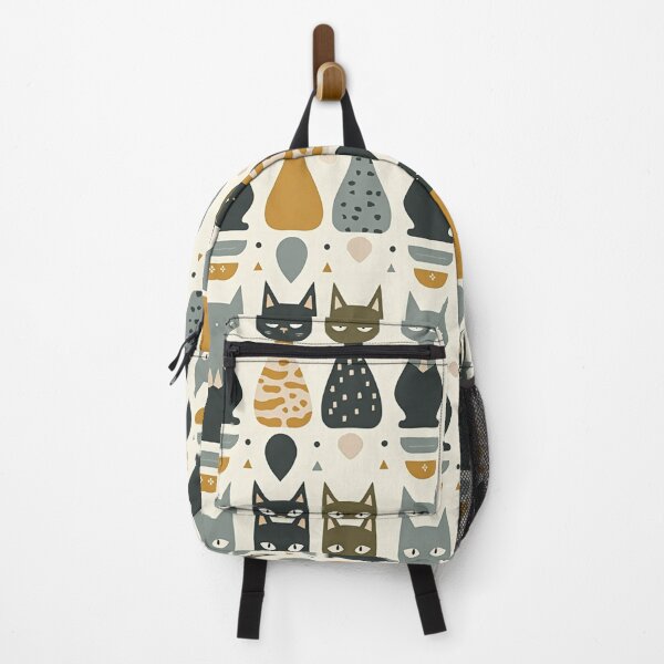 Item preview, Scandinavian Stylised Cat Pattern designed and sold by TroyTheTerrific.