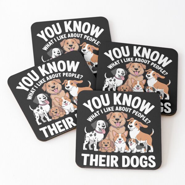 Item preview, You Know What I Like About People Their Dogs Funny Dog Lover4  designed and sold by InspiredFoul.
