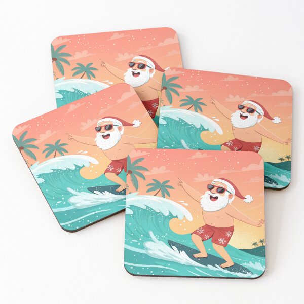 Item preview, Santa’s Surf Club designed and sold by Bionson Art.