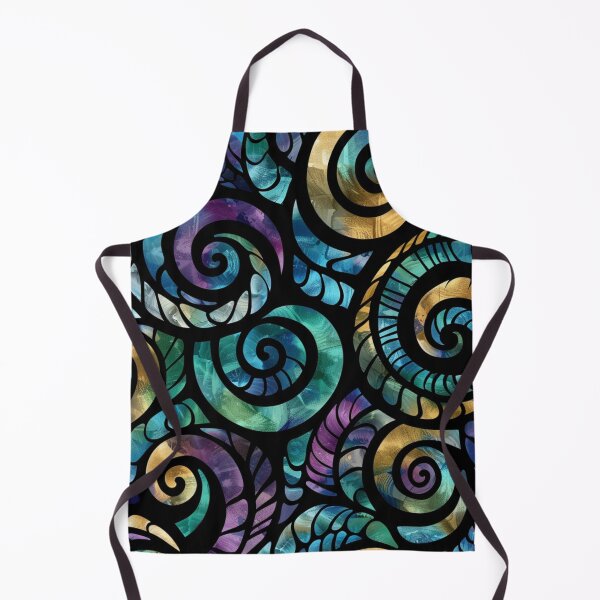 Item preview, New Zealand Māori Paua Pattern Koru Design 672 designed and sold by GrinGalore.