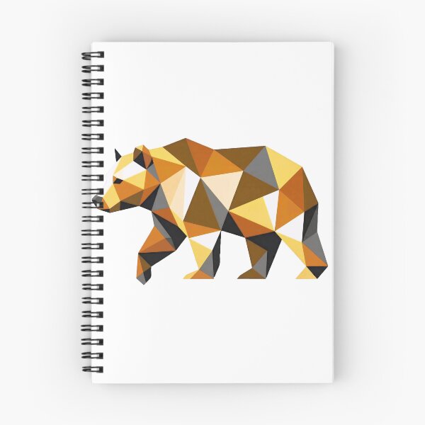 Item preview, Geometric walking bear designed and sold by tbearsdesigns.