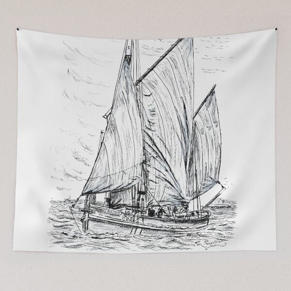 Item preview, Heritage Brixham Lugger 'OUR DADDY' FY7. designed and sold by Mackenzie Moulton International Artist .