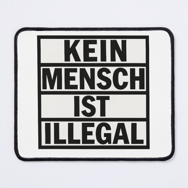 Item preview, No human being is illegal – Human rights & solidarity designed and sold by One Planet One Humanity.