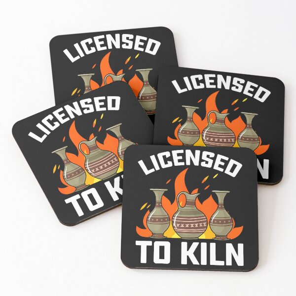 Item preview, Licensed To Kiln - Funny Ceramics Artist Clay Pottery designed and sold by DianaEsther1.