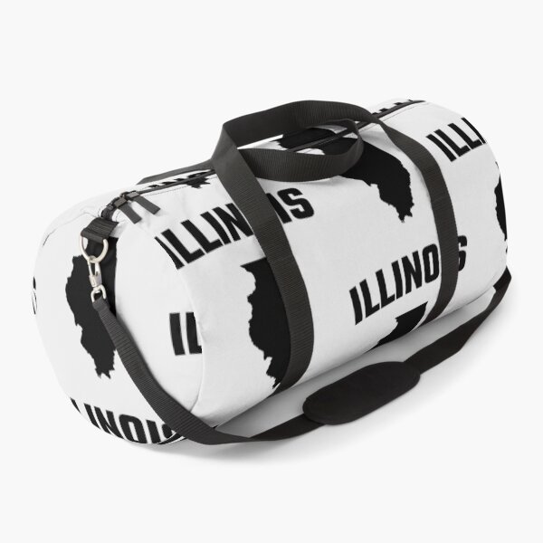 Item preview, Illinois State Map Silhouette - Classic Arch Text Design designed and sold by mashmosh.