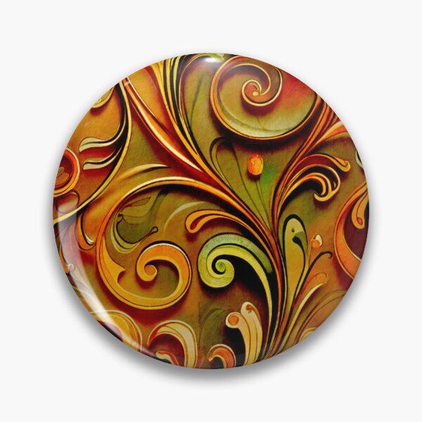 Item preview, Organic  floral twirls designed and sold by Markantonyart.