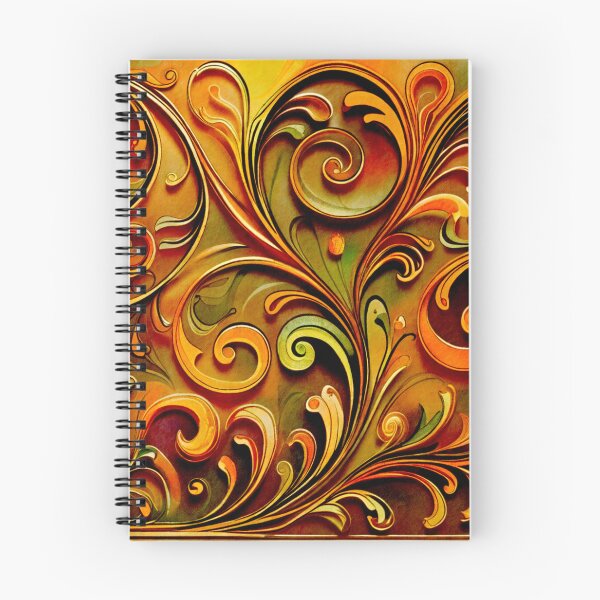 Item preview, Organic  floral twirls designed and sold by Markantonyart.
