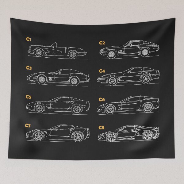 Item preview, Corvette Generations designed and sold by rogue-design.
