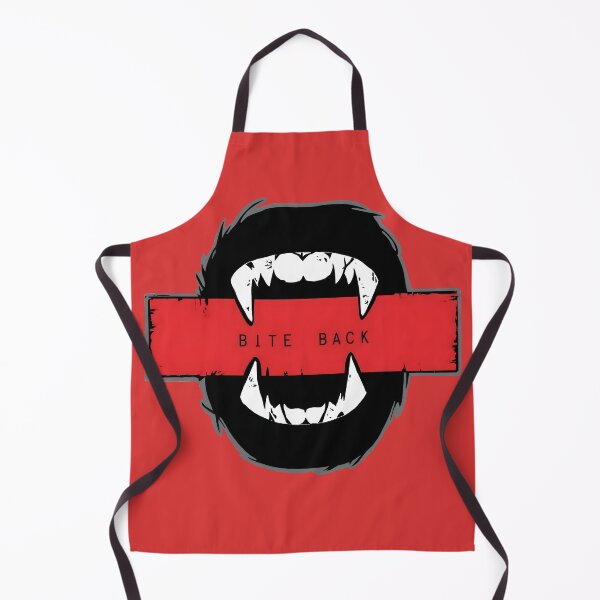 Item preview, Vampire Fangs Bite Back Bold Red Grunge Graphic designed and sold by Shoot-The-Moon.