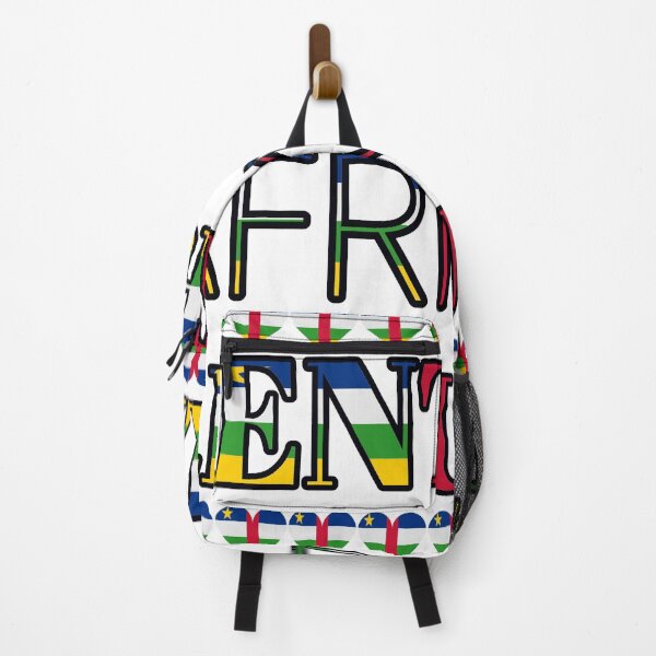Item preview, Central African Republic Flag Letters And Hearts designed and sold by TheIconSmith.