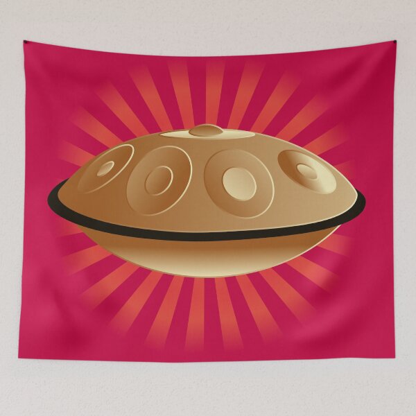 Item preview, Handpan merchandise 2 designed and sold by Isma Bou Grafik.
