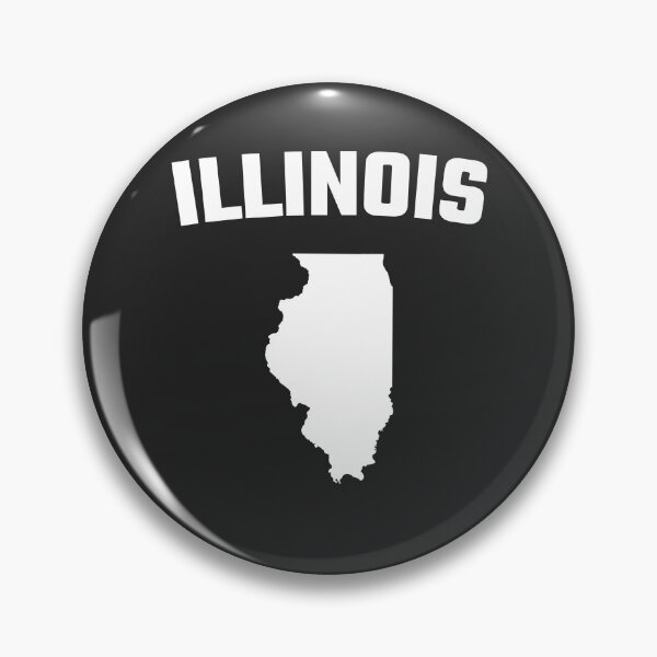 Item preview, Classic Illinois Pride: State Outline & Bold Text - Midwest Love T-Shirt designed and sold by mashmosh.