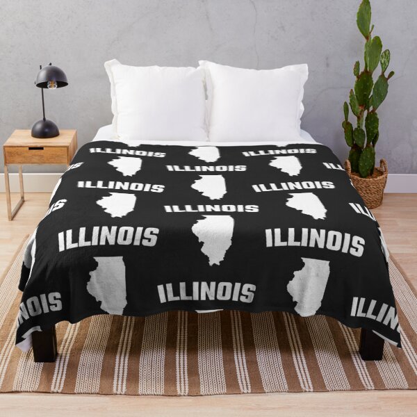 Item preview, Classic Illinois Pride: State Outline & Bold Text - Midwest Love T-Shirt designed and sold by mashmosh.