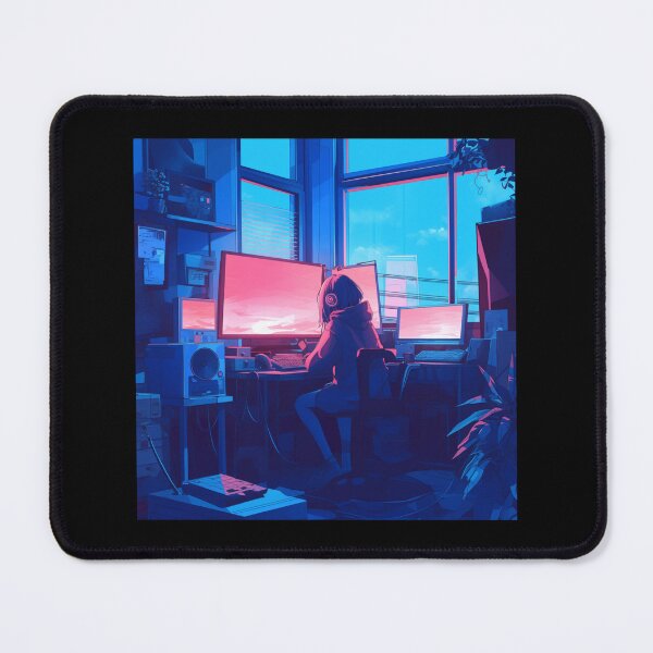 Item preview, Cyberpunk 2077 Inspired Neon City / Futuristic Dystopian Skyline / Sci-Fi Pixel Art / Retro-Futuristic World designed and sold by SMARTKIT  DESIGNAGENCY.