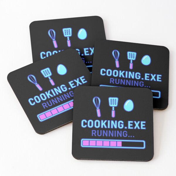 Artikelvorschau, Cooking.exe wird geladen – Ästhetik der Cyberküche entworfen und verkauft von SidTastic .