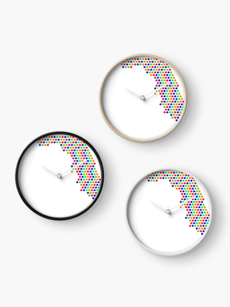 Thumbnail 3 of 4, Clock, Multicolored Rhinestone Florida designed and sold by TheIconSmith.