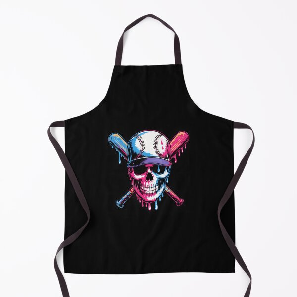 Item preview, Baseball Skull With Bats Dripping Colors designed and sold by EricaMaude1.