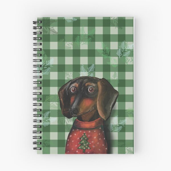 Item preview, Dachshund navideño designed and sold by mariacosadiella.