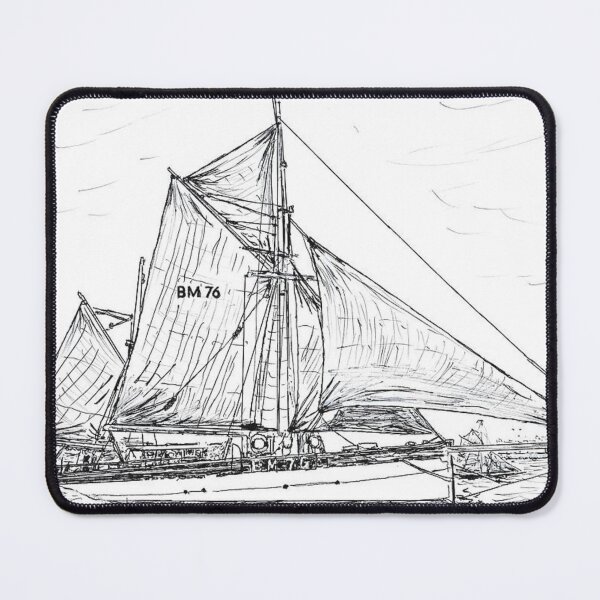 Item preview, HERITAGE BRIXHAM SAILING TRAWLER VIGILANCE BM76 designed and sold by Mackenzie Moulton International Artist .