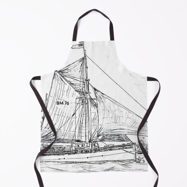 Item preview, HERITAGE BRIXHAM SAILING TRAWLER VIGILANCE BM76 designed and sold by Mackenzie Moulton International Artist .