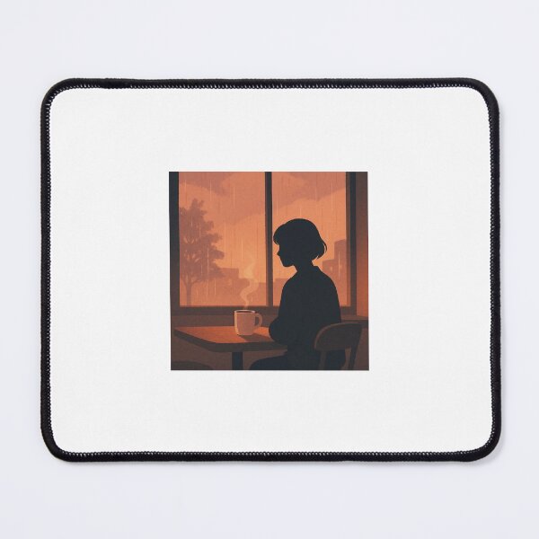Item preview, Rainy Café Reflections designed and sold by ZoviraDesigns.