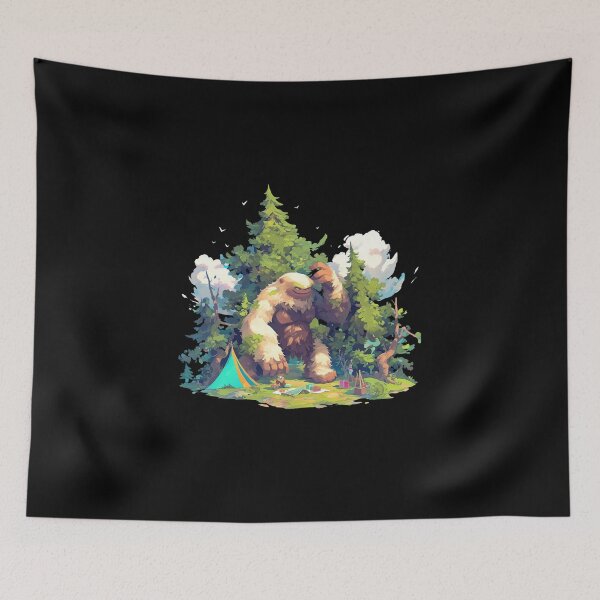 Item preview, Cute Bigfoot  designed and sold by PatternFly.