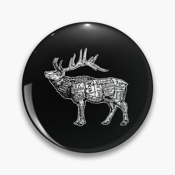Item preview, Butcher Chart Elk designed and sold by zqouznhls28.