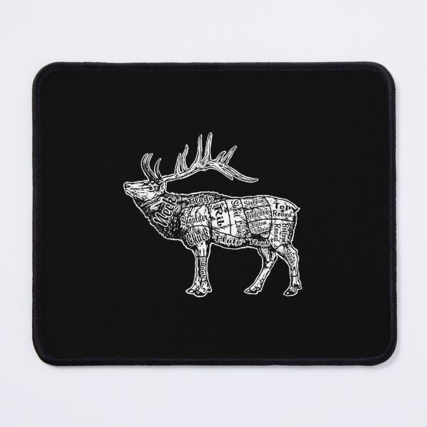 Item preview, Butcher Chart Elk designed and sold by zqouznhls28.
