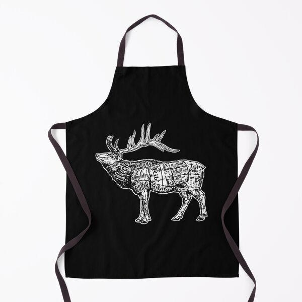 Item preview, Butcher Chart Elk designed and sold by zqouznhls28.