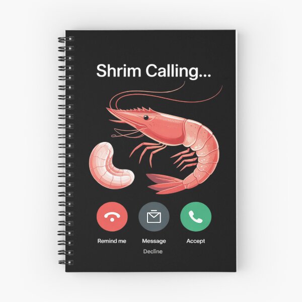 Item preview, Funny Shrim is calling misspelled shrimp calling meme  designed and sold by InspiredFoul.
