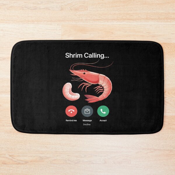 Item preview, Funny Shrim is calling misspelled shrimp calling meme  designed and sold by InspiredFoul.