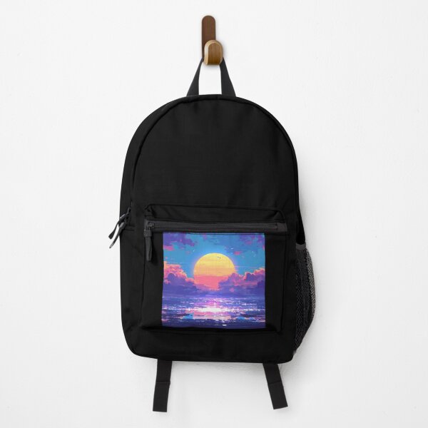 Item preview, Cyberpunk 2077 Inspired Neon City / Futuristic Dystopian Skyline / Sci-Fi Pixel Art / Retro-Futuristic World designed and sold by SMARTKIT DESIGNAGENCY.