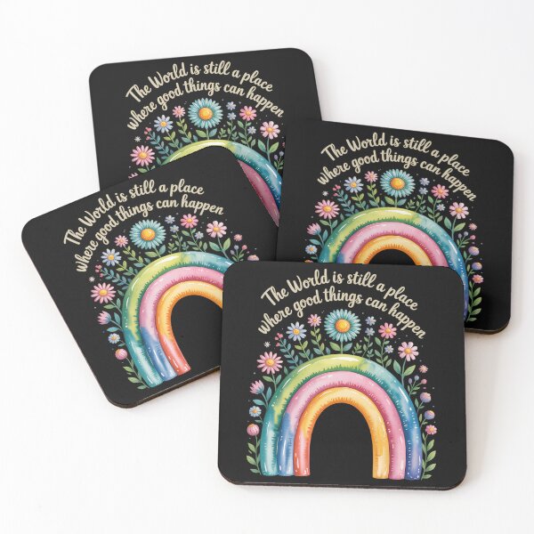 Item preview, Positive floral peace inspirational kindness designed and sold by cosmicncozyS.