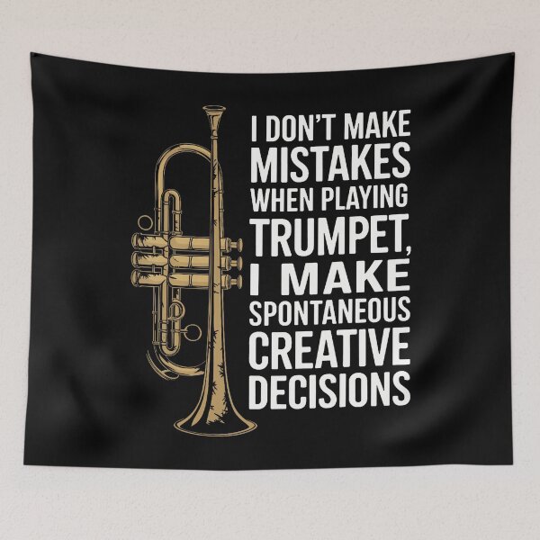 Item preview, Jazz Trumpeter Brass Marching Band Trumpet Player designed and sold by CharlotteTerri.