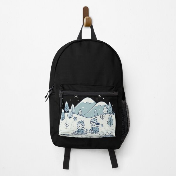 Item preview, Children enjoy winter and snow designed and sold by DKunic.