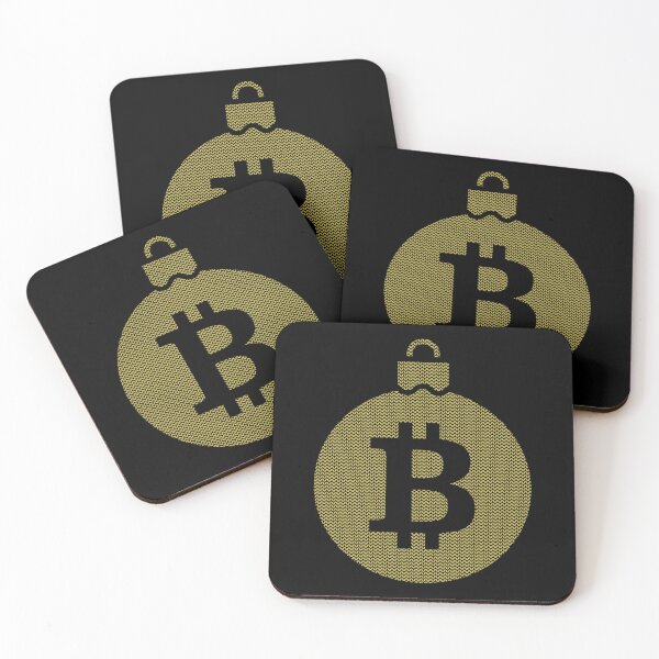 Item preview, Bitcoin Christmas Crypto Vintage Design Gold designed and sold by CyberRex.