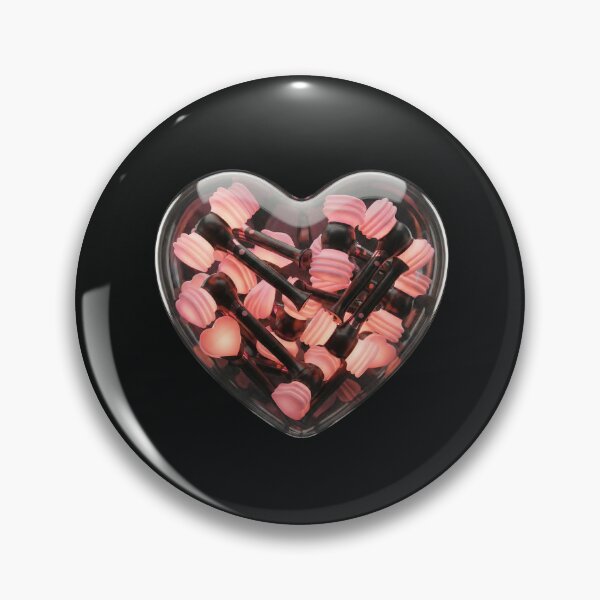 Item preview, Pink heart K-pop lightstick BLIИK  ʟɪɢʜᴛsᴛɪᴄᴋ designed and sold by Fatih Reis.