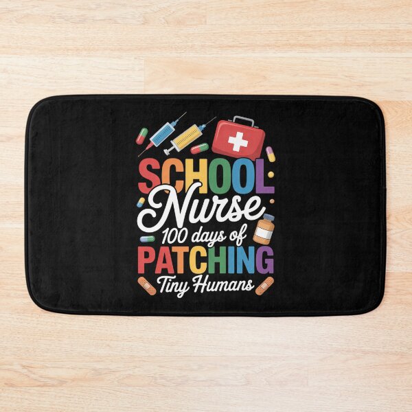 Item preview, School Nurse Cute 100th Day Of School designed and sold by cosmicncozyS.