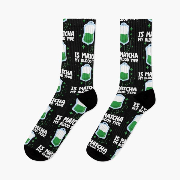 Item preview, Funny My Blood Type Is Matcha Green Tea Lover designed and sold by EricaMaude1.