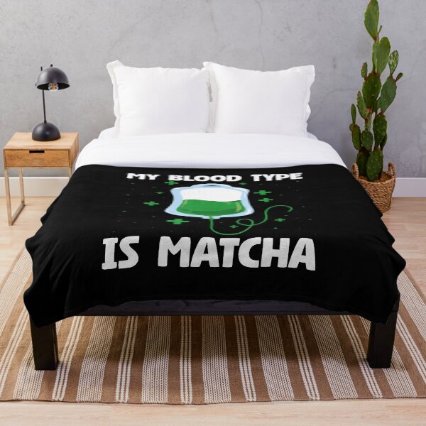 Item preview, Es curioso que mi tipo de sangre sea Matcha. Soy amante del té verde. designed and sold by EricaMaude1.
